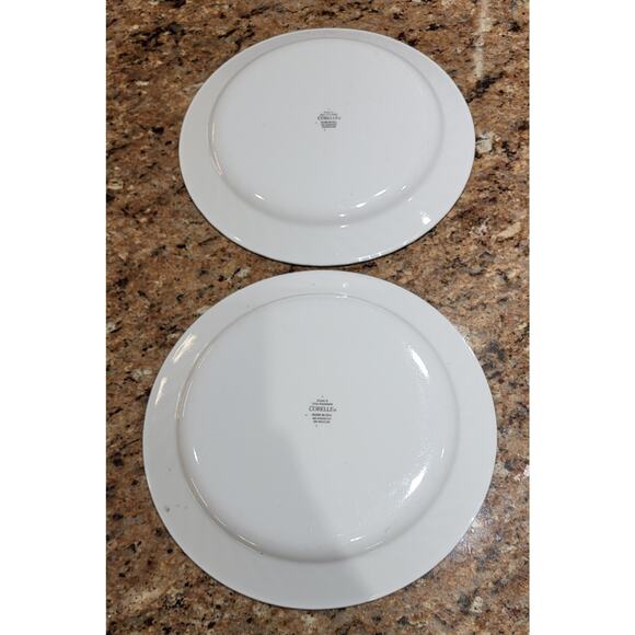 Set of 2: Vintage Corelle Callaway Ivy Swirl Dinner Plates 10 1/4" - Picture 11 of 11